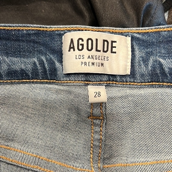 AGOLDE Sophie Distressed Skinny Jeans Size 28 - Picture 8 of 12